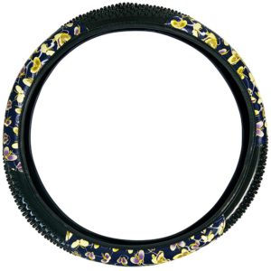 Κάλυμμα Τιμονιού Αυτοκινήτου Δερματίνη Πεταλούδες 1 Τεμάχιο