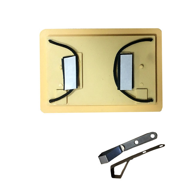 Καθρέπτης Εσωτερικός Σε Κίτρινο Χρώμα Με Κλιπ, Velcro Και Λάστιχο Για Σκίαστρο 16x11cm 1 Τεμάχιο - Image 2