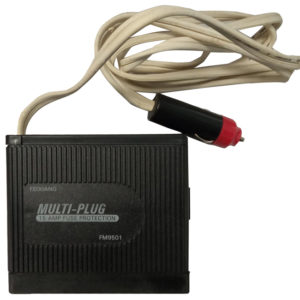 Διακλαδωτής – Πολύμπριζο Αναπτήρα Fm9501 12V 20 Amp Τριπλός Μαύρος 1Τμχ