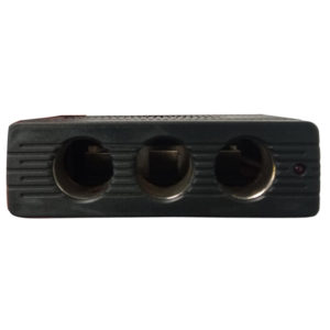 Διακλαδωτής – Πολύμπριζο Αναπτήρα Fm9501 12V 20 Amp Τριπλός Μαύρος 1Τμχ