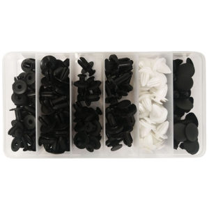 FV Κουμπώματα Ταπετσαρίας Αυτοκινήτου (6 Διαφορετικά Σχέδια) 100 Τεμάχια