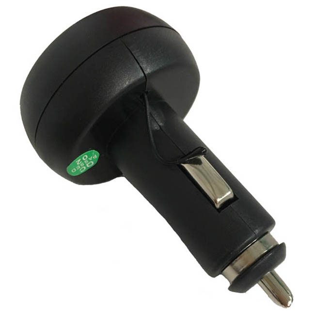 Βολτόμετρο, Θερμόμετρο Και Φορτιστής Αυτοκινήτου Με USB Μαύρο Με Κόκκινα Και Πράσινα Νούμερα 1Τμχ - Image 6