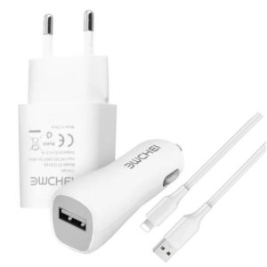 99189-2-fortisths-antapt-0-c1-j1-iphone-autogs_650 Φορτιστής Αναπτήρα Αυτοκινήτου – Οικίας Για Iphone 0-C1/J1 Λευκός 1 Τεμάχιο