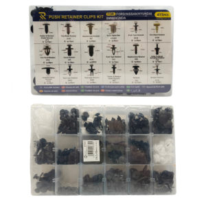 Κουμπώματα Ταπετσαρίας Αυτοκινήτου Για Ford/Nissan/Hyundai/BMW/Honda (18 Διαφορετικά Σχέδια) 415 Τεμάχια