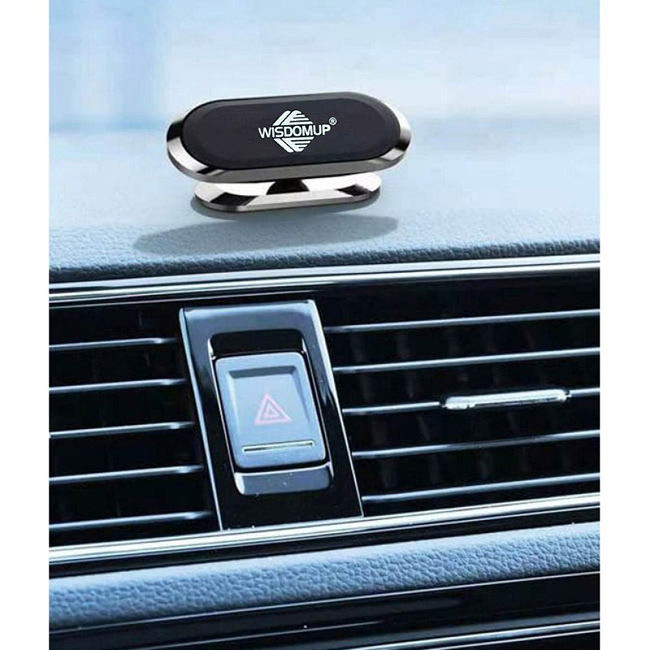 Βάση Κινητού Μαγνητική CJ-10 Ασημί-Μαύρη 1 Τεμάχιο - Image 2