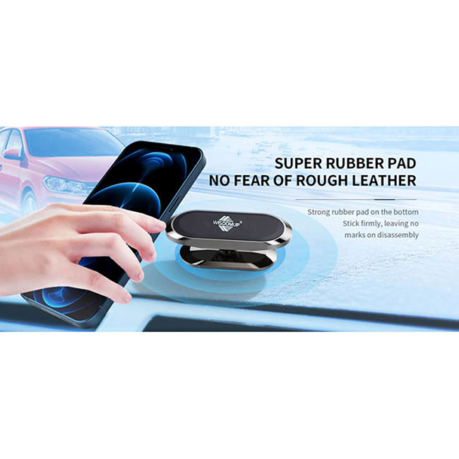 Βάση Κινητού Μαγνητική CJ-10 Ασημί-Μαύρη 1 Τεμάχιο - Image 3