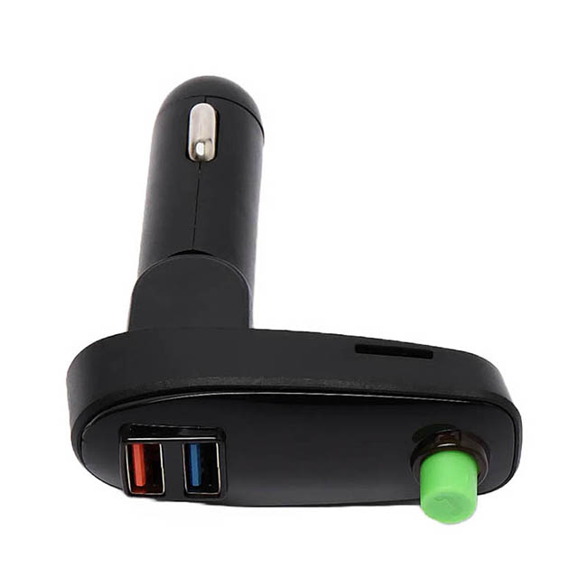 Fm Transmitter ALS-A812 Με Bluetooth, 2 USB Και Οθόνη LCD Μαύρο 1 Τεμάχιο - Image 2