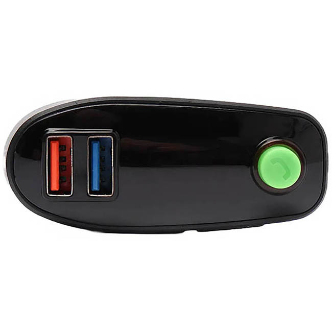 Fm Transmitter ALS-A812 Με Bluetooth, 2 USB Και Οθόνη LCD Μαύρο 1 Τεμάχιο - Image 5