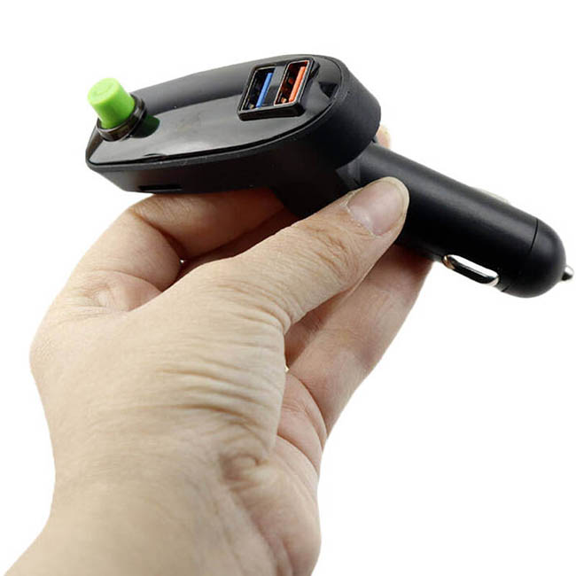 Fm Transmitter ALS-A812 Με Bluetooth, 2 USB Και Οθόνη LCD Μαύρο 1 Τεμάχιο - Image 8