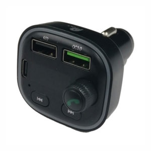 Fm Transmitter ΡL-669 Με Bluetooth, 2 USB Και Οθόνη LCD Μαύρο 1 Τεμάχιο