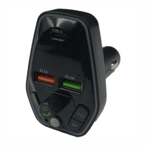 Fm Transmitter ΡL-652 Με Bluetooth, 2 USB Και Οθόνη LCD Μαύρο 1 Τεμάχιο