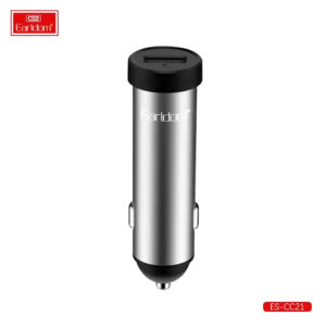 99719-2-fort-antapt-cc21-usb-ealdom-autogs_650 Φορτιστής Αναπτήρα Αυτοκινήτου Με 1 Θύρα USB Earldom CC21 12-24V 2.4A Γκρι 1 Τεμάχιο