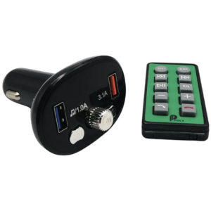Fm Transmitter ΡL-655 Με Bluetooth, 2 USB Και Οθόνη LCD Μαύρο 1 Τεμάχιο