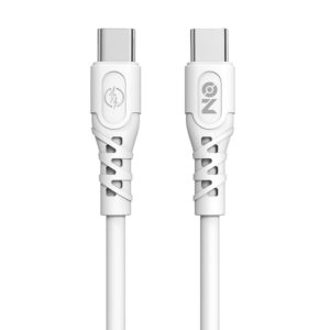 Καλώδιο Type-C Σε Type-C 1Μ Λευκό “On Mobile Accessories” 1 Τεμάχιο