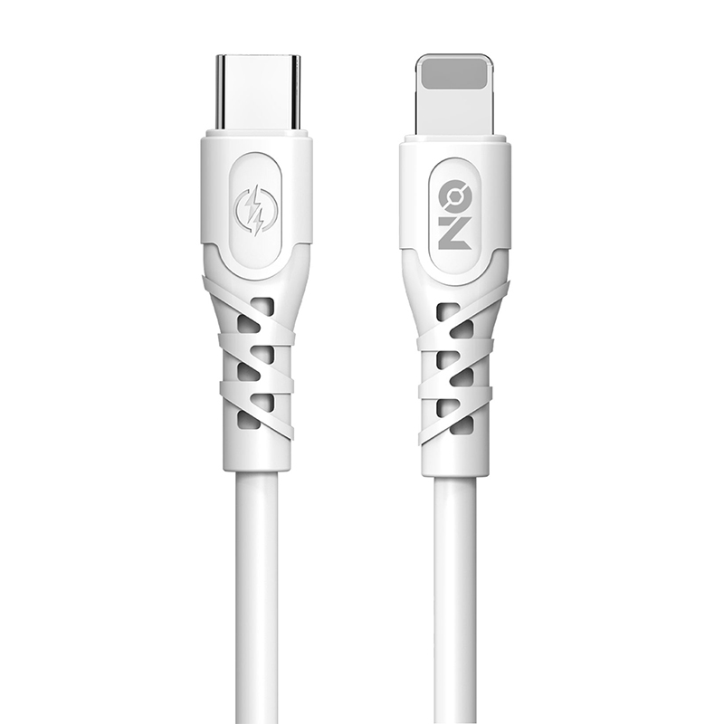 On Mobile Accessories Καλώδιο Type-c Σε Lightning Λευκό - Image 2
