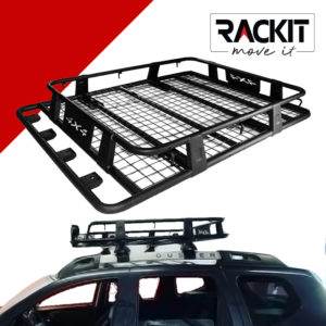 Σχάρα Οροφής Αυτοκινήτου Safari Rackit Μεταλλική Μαύρη 127x96cm 1 Τεμάχιο