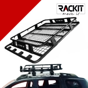 Σχάρα Οροφής Αυτοκινήτου Safari Rackit Μεταλλική Μαύρη 140x100cm 1 Τεμάχιο