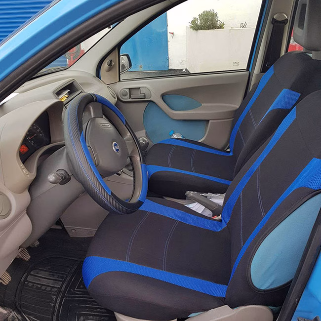 Καλύμματα Αυτοκινήτου Super Sport All In One Μαύρο-Μπλε Ζευ 4 Τεμάχια - Image 7