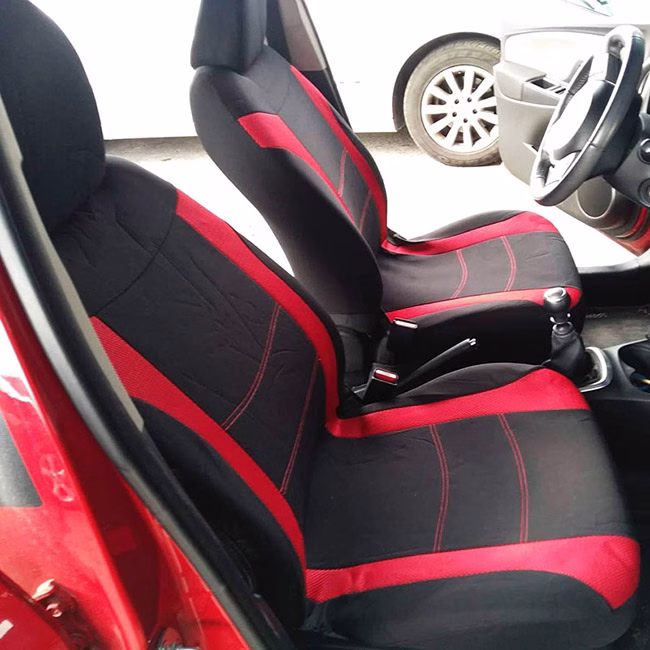 Καλύμματα Αυτοκινήτου Super Sport All In One Μαύρο-Κόκκινο Ζευ 4 Τεμάχια - Image 5