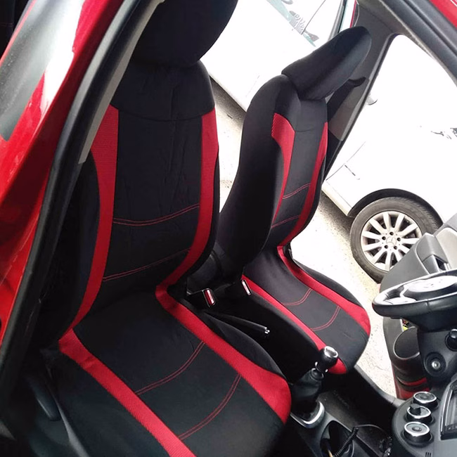 Καλύμματα Αυτοκινήτου Super Sport All In One Μαύρο-Κόκκινο Σετ 11 Τεμάχια - Image 6