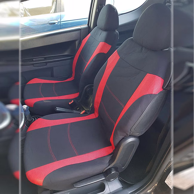 Καλύμματα Αυτοκινήτου Super Sport All In One Μαύρο-Κόκκινο Σετ 11 Τεμάχια - Image 2
