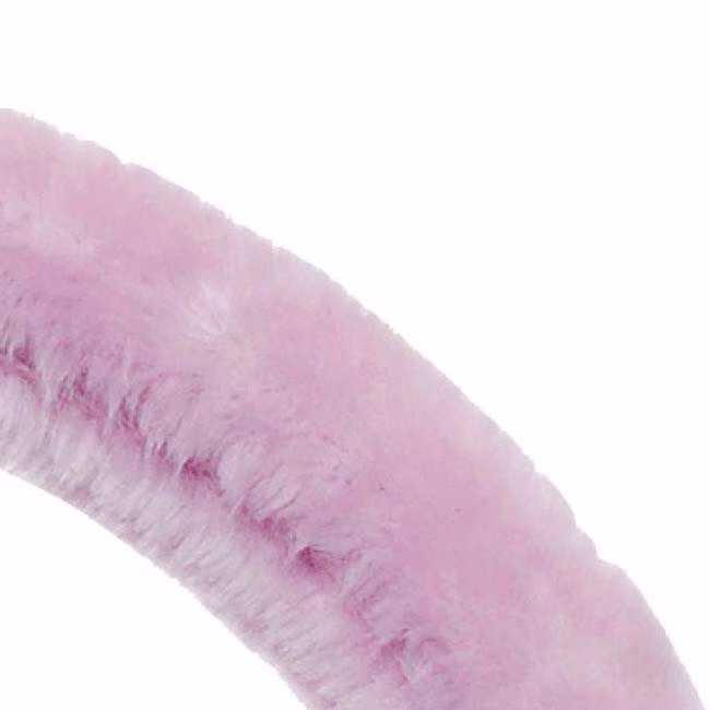 Κάλυμμα Tιμονιού Αυτοκινήτου Χνουδωτό Girly Pinky 2505059 Ροζ Medium 37-39CM 1 Τεμάχιο - Image 3