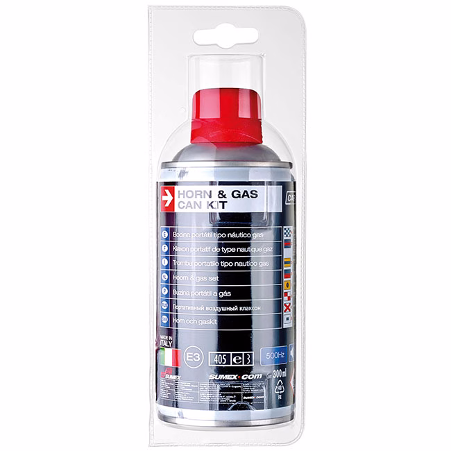 Φιάλη Κόρνας Γηπέδου Ανταλλακτική 300ml Με Πιστοποίηση E3 Made in Italy 1 Τεμάχιο - Image 3