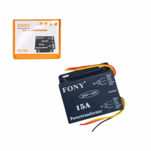 Μετασχηματιστής Τάσης 24V σε 12V FO-15A 000477 1 Τεμάχιο