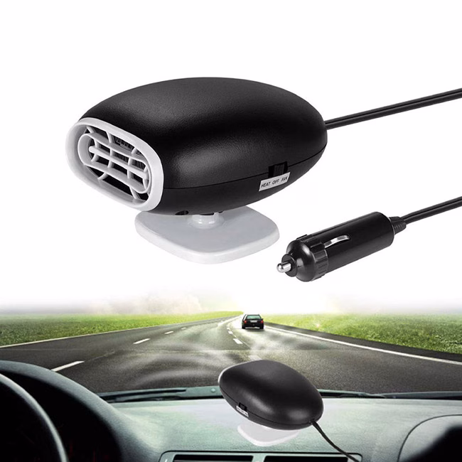 Αερόθερμο Αναπτήρα Αυτοκινήτου 12V 150W Μικρό 1 Τεμάχιο - Image 4