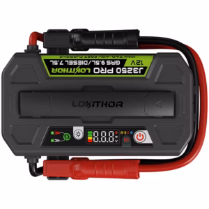 Εκκινητής Μπαταριών Αυτοκινήτου, Powerbank, Φακός Led 3 Σε1 Lokithor J3250 Pro LifePO4 12 Volt 3250A 1 Τεμάχιο