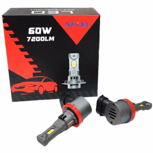 Λάμπες Led Η8/H9/H11/H16JP 60W 7200LM 2 Τεμάχια