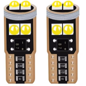 Λάμπες T10 6 Led Canbus Μπλε 600360 2 Τεμάχια