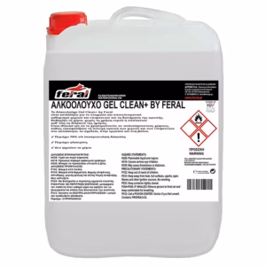 Αλκοολούχο Gel Clean+ By Feral 10lt 1 Τεμάχιο