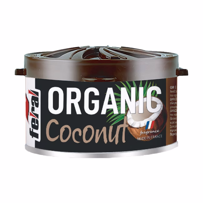 Αρωματικό Αυτοκινήτου Κονσέρβα Feral Με Άρωμα Coco 40gr 1 Τεμάχιο