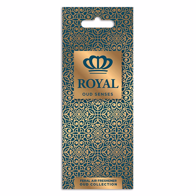 Αρωματικό Αυτοκινήτου Κρεμαστό Feral Royal Collection Oud Senses 1 Τεμάχιο - Image 5