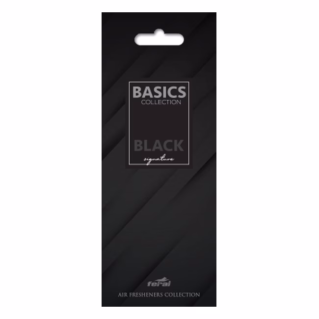 Αρωματικό Αυτοκινήτου Κρεμαστό Feral Basics Collection Black Signature 1 Τεμάχιο - Image 4