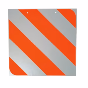 Πινακίδα Pvc Φορτηγού Σήμανσης Ριγωτή 50x50cm 1Τμχ