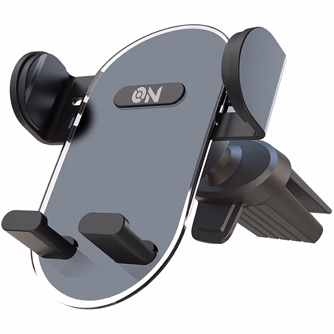 ON Mobile Accessories Βάση Κινητού Για Το Ταμπλό Και Τους Αεραγωγούς Με Βραχίωνα Και Ρυθμιζόμενα Άγκιστρα Μαύρη - Image 2