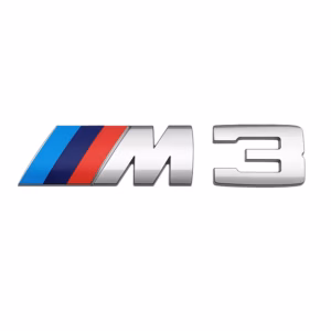 Αυτοκόλλητο Σήμα Τύπου BMW “M3” 10.5x3cm 1Τμχ