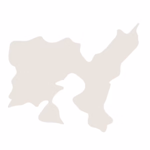 Αυτοκόλλητος Χάρτης Λήμνος Λευκός 8.5x7cm 1Τμχ