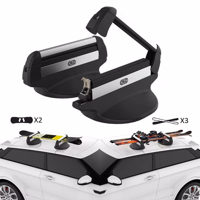 Μπάρες Βάσεις Σκι / Snowboard Μαγνητικές CRUZ 940-294 (3 Ζεύγη Σκι ή 2 Snowboards) 2 Τεμάχια - Image 10