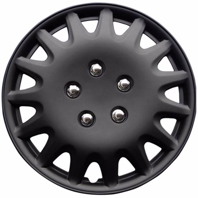 Τάσια Αυτοκινήτου Matt Black KT-996 15” 4 τεμαχίων Πολυτελείας σε Κουτί