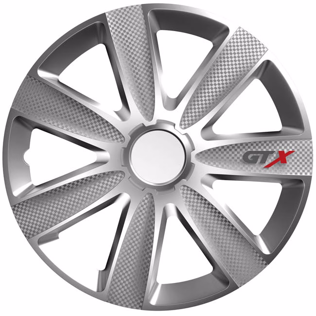 Τάσια Αυτοκινήτου Gtx Carbon – Ασημί 102673 Si Cbx 15”