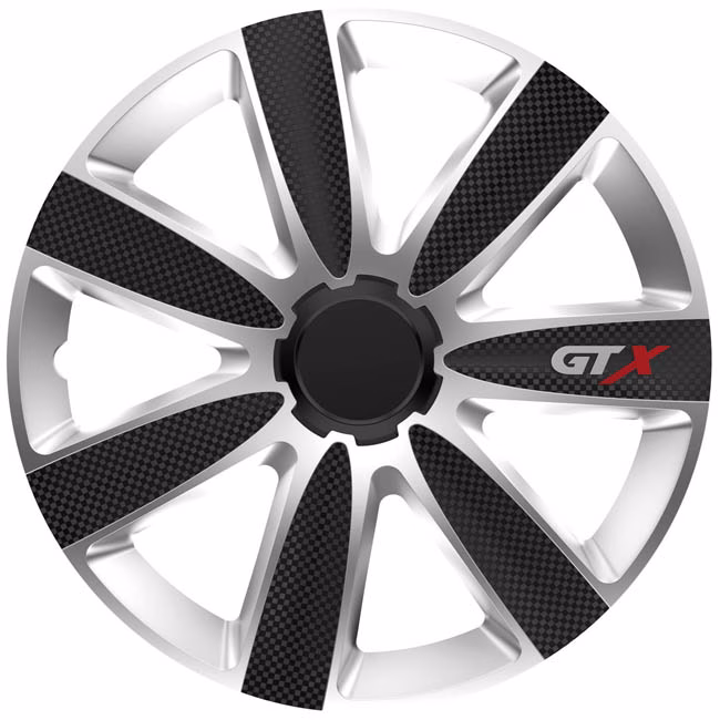 Τάσια Αυτοκινήτου Gtx Carbon Μαύρα – Ασημί 102796 Cbx 15”