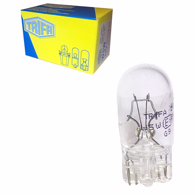 Λάμπα Αυτοκινήτου Trifa Αλογόνου 1734 T10 W5W 24V E2.1x9.5 - Image 2