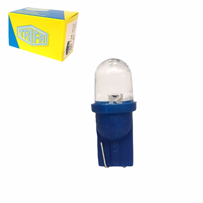 Λάμπα Αυτοκινήτου Trifa Led 2801 T10 20ΜΑ W2.1Χ9.5D 12V Μπλε - Image 2