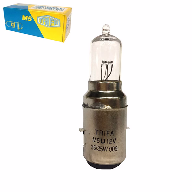 Λάμπα Moto Trifa Αλογόνου 00453 M5 BA20D BT0 12V 35/35W - Image 2