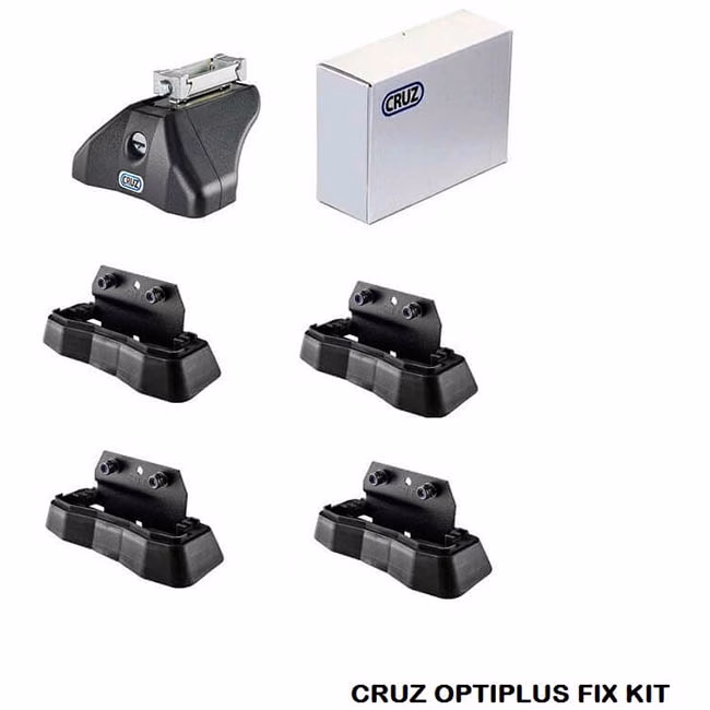 Πόδια / Άκρα Για Μπάρες Οροφής CRUZ Optiplus Fix 936-059 Για Kia Niro 2022+ Plastic Integrated Railing Σετ 4 Τεμάχια - Image 2