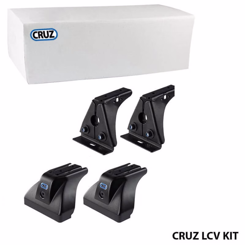 Πόδια / Άκρα Για Μπάρες & Σχάρες Οροφής CRUZ LCV 934-227 Για Dacia Dokker 13+ / Renault Express 21+ Σετ 2 Τεμάχια Για 1 Μπάρα