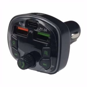 Fm Transmitter ΡL-671 Με Bluetooth, 2 USB Και Οθόνη LCD Μαύρο 1 Τεμάχιο